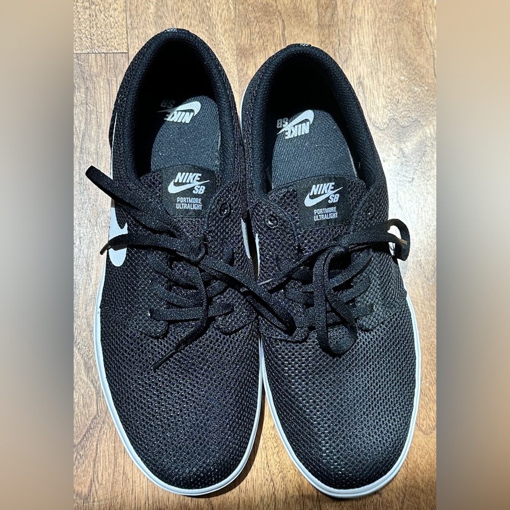 Nike SB Portman Ultralight Mens Size 9.5 Black (Repost)